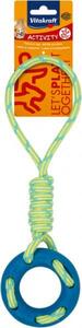 Vitakraft Activity Hundespielzeug Ring mit Seil
