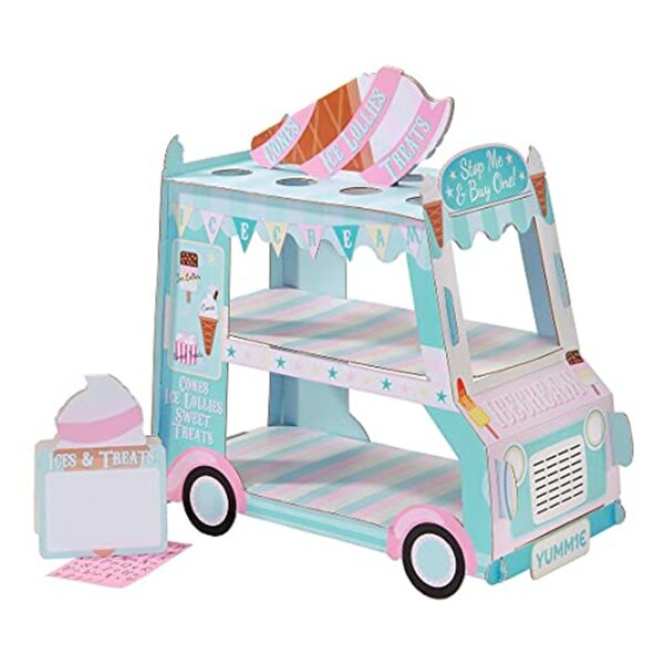 Bild 1 von Talking Tables Street Stalls; Eisverkäuferwagen; große Dekoration für Geburtstage und Partys, Bunt