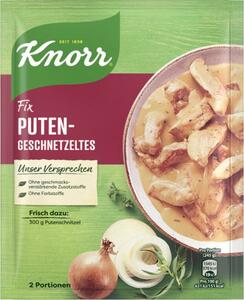 Knorr Fix Puten-Geschnetzeltes