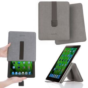 Poppstar vivid color Smart Cover für iPad 2 & 3 iPad - grau