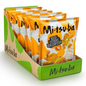 Mitsuba Red Curry Crispies 80g, 6er Pack