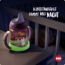Bild 3 von NUK First Choice Trinklernflasche Night, rosa, 6-18 Monate