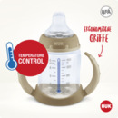Bild 4 von NUK First Choice Trinklernflasche mit Temperature Control, Red Racoon, 6-18 Monate