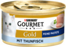 Bild 1 von Gourmet Gold Feine Pastete mit Thunfisch 0.58 EUR/100 g (12 x 85.00g)