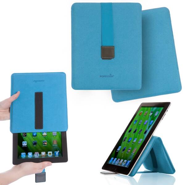 Bild 1 von Poppstar vivid color Smart Cover für iPad 2 & 3 iPad - blau