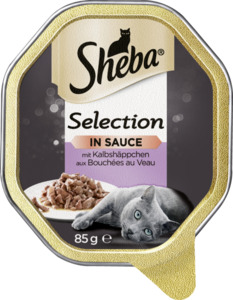 Sheba Selection in Sauce mit Kalbshäppchen 0.58 EUR/100 g (22 x 85.00g)