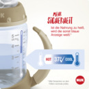 Bild 3 von NUK First Choice Trinklernflasche mit Temperature Control, Red Racoon, 6-18 Monate