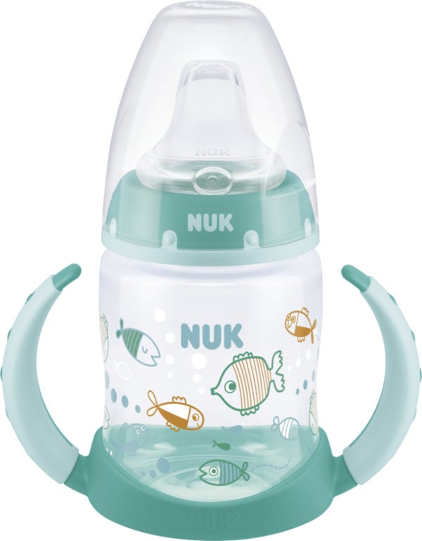 Bild 1 von NUK First Choice Trinklernflasche mit Temperature Control, grün, 6-18 Monate
