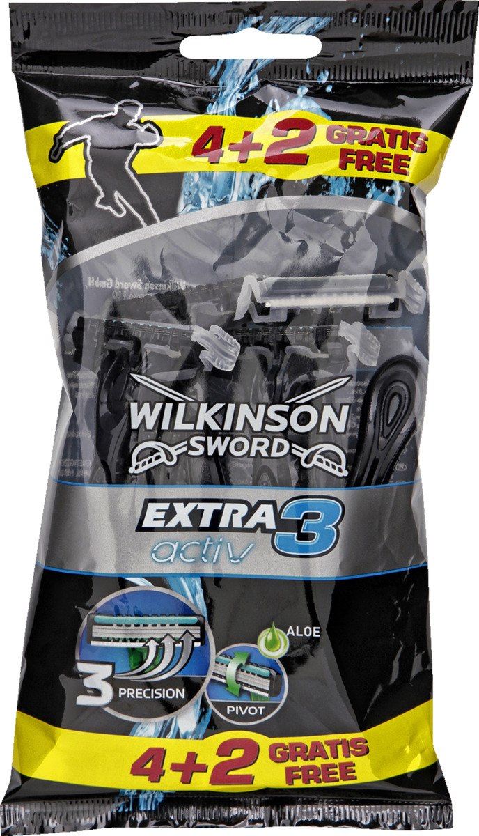 Bild 1 von Wilkinson Sword Extra 3 activ Einwegrasierer