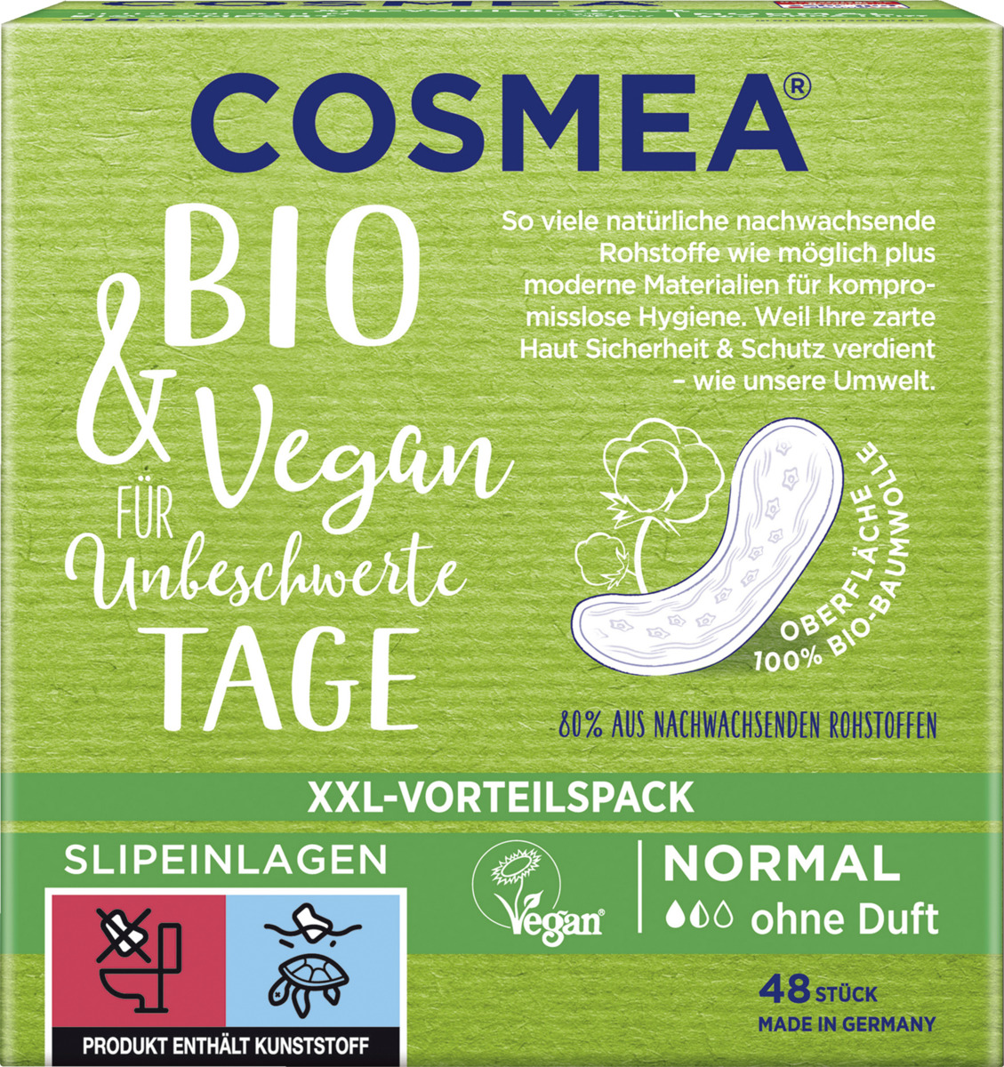 Bild 1 von Cosmea BIO Slipeinlagen normal