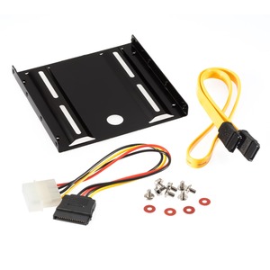 Poppstar Einbau-Kit für interne SSD / HDD inkl. Einbaurahmen für 2,5 Zoll Eisen SATA3