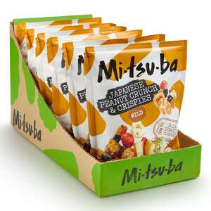 Mitsuba Japanese Peanut Crunch & Crispies 100g, 6er Pack