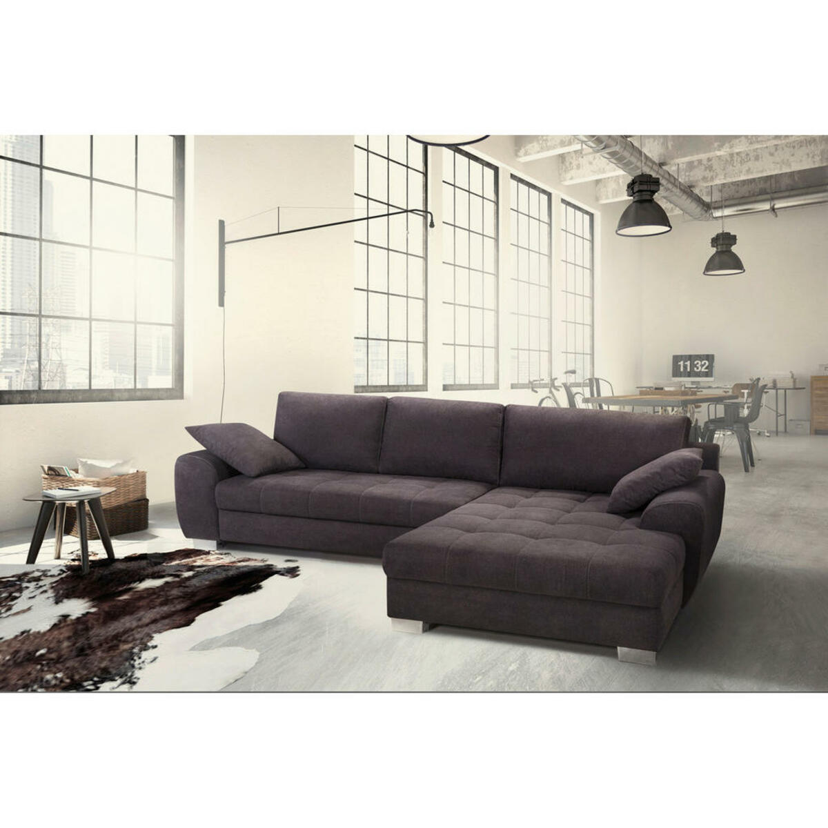 Bild 1 von Funktionsecke Evento grau/braun