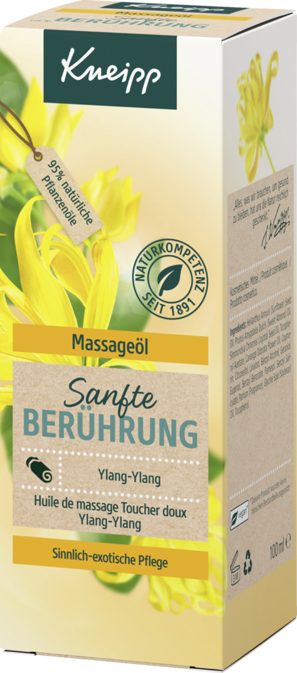 Bild 1 von Kneipp Massageöl Ylang-Ylang