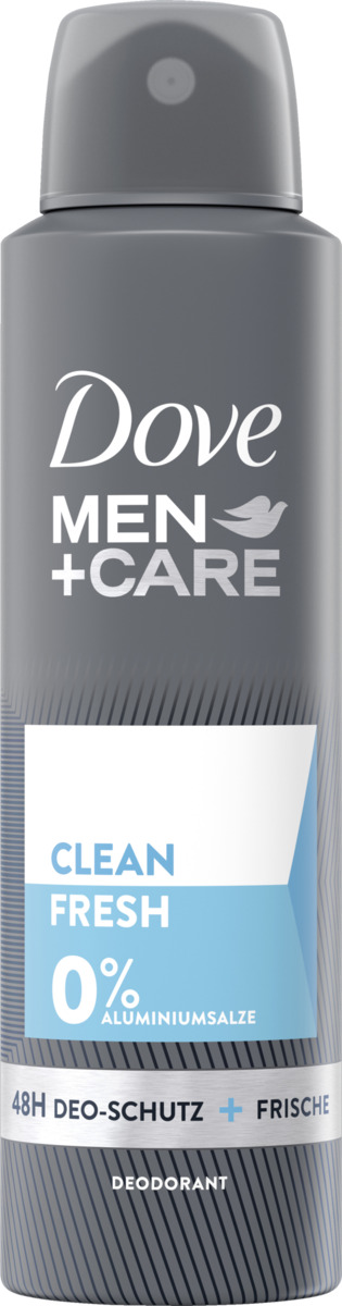 Bild 1 von Dove Men+Care Deospray Clean Fresh ohne Aluminium 1.10 EUR/100 ml