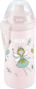 NUK Junior Cup, mit Push-Pull-Tülle, rosa, ab 18 Monaten