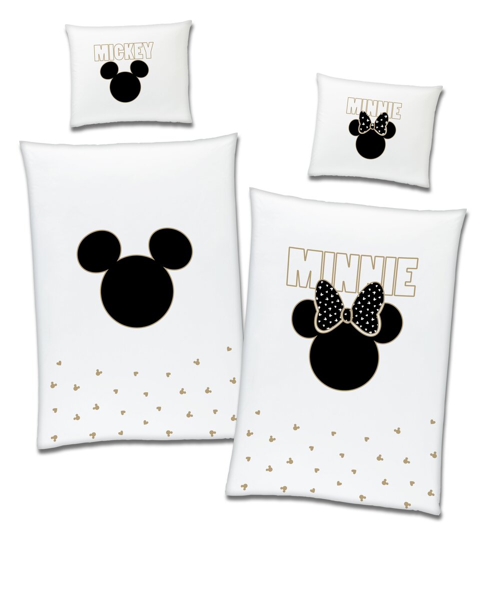 Bild 1 von Disney Partner Bettwäsche sortiert - versch Farben -weiß