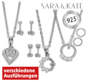 SARA & KATE  Echtsilberschmuck-Set