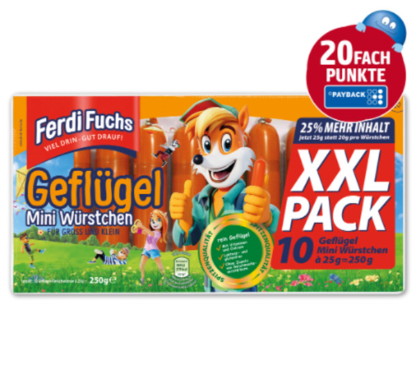 Bild 1 von FERDI FUCHS Mini Würstchen