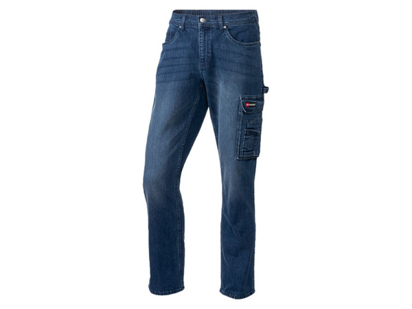 PARKSIDE Herren JeansArbeitsbundhose, Straight Fit, normale Leibhöhe
