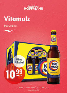 Vitamalz Das Original
ohne Alkohol