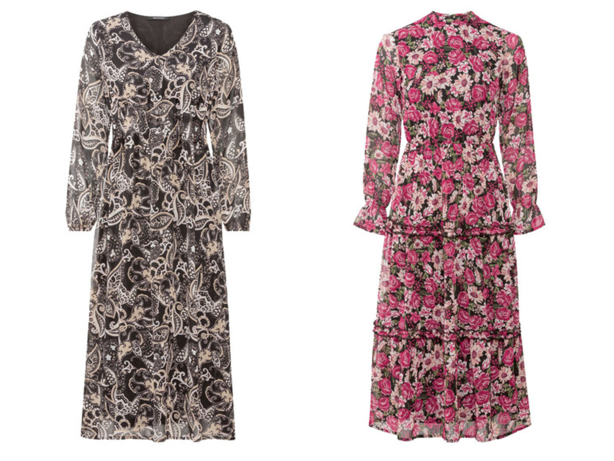 Bild 1 von esmara Damen Kleid aus leichter Chiffon-Qualität