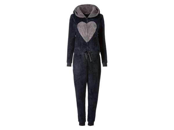 Bild 2 von esmara Damen Jumpsuit Plüsch, leger geschnitten