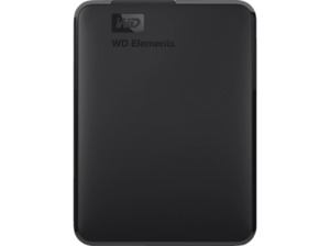 WD Elements™, 2 TB HDD, 2,5 Zoll, extern, Schwarz