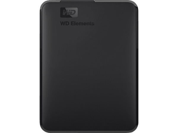 Bild 1 von WD Elements™, 2 TB HDD, 2,5 Zoll, extern, Schwarz