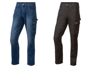 PARKSIDE Herren Jeans-Arbeitsbundhose, Straight Fit, normale Leibhöhe