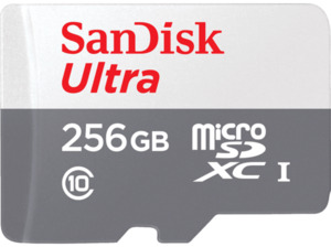 SANDISK Ultra®, Speicherkarte, Micro-SDXC microSD Extended Capacity (microSDXC), 256 GB, 100