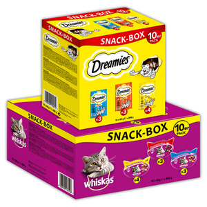 Whiskas/Dreamies Snack Box