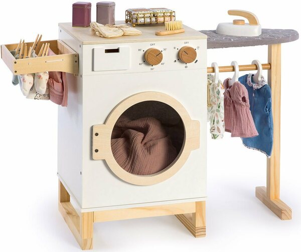 Bild 1 von MUSTERKIND® Kinder-Haushaltsset »Wasch- und Bügelcenter Rumex«, aus Holz