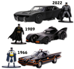 JADA BATMAN Batmobil und Batman