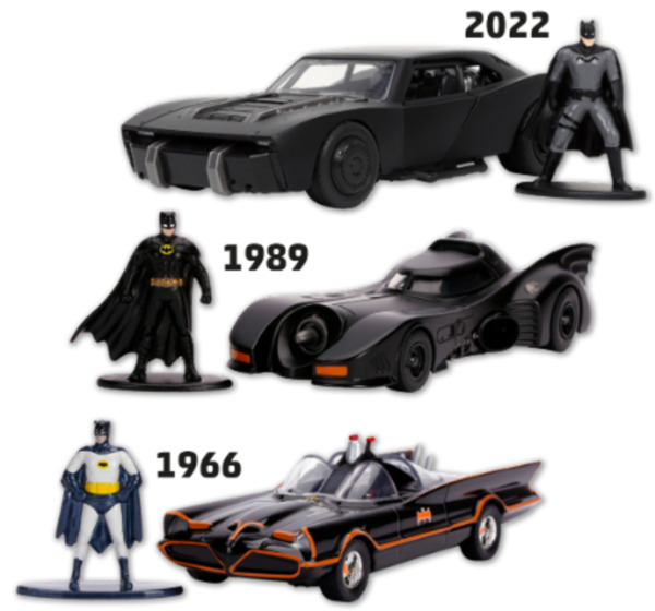 Bild 1 von JADA BATMAN Batmobil und Batman