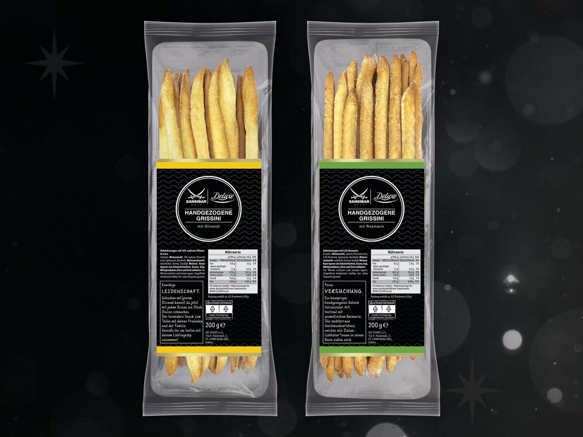 Sansibar Deluxe Grissini von Lidl ansehen!