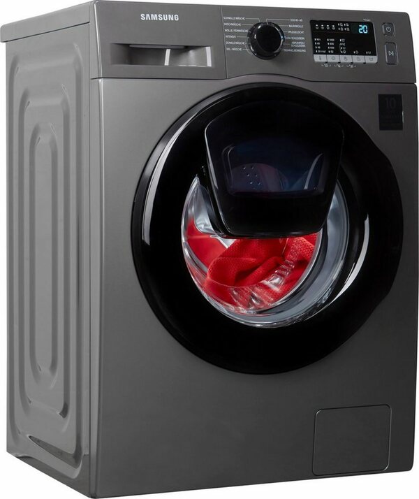 Bild 1 von Samsung Waschmaschine WW4500T INOX WW7ET4543AX/EG, 7 kg, 1400 U/min, AddWash™