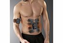 Bild 1 von MAXXMEE Bauchmuskelmaschine »Bauchtrainer & Armtrainer« (4-St), Muskelstimulations-Set schwarz/orange EMS