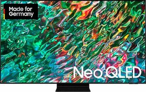 Samsung GQ55QN90BAT QLED-Fernseher (138 cm/55 Zoll, Smart-TV, Google TV, Quantum Matrix Technologie mit Neo Quantum Prozessor 4K, Quantum HDR 2000, Ultimate UHD Dimming)