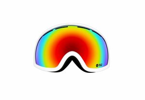 YEAZ Skibrille »PEAK«, Premium-Ski- und Snowboardbrille für Erwachsene und Jugendliche