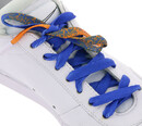 Bild 1 von TubeLaces Schuhe Schnürsenkel moderne Schnürbänder Orange/Royal Blau
