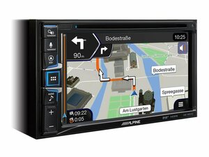 ALPINE »Alpine INE-W611DC 2-DIN 6,5 Zoll Navigationssystem mit Trucksoftware Apple Car Play - Android Auto Autoradio« Stereoanlage
