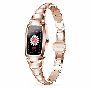 Housruse Smart-Armband mit Farbbildschirm für Frauen,0.96inch Touch-Farbdisplay Fitness Armbanduhr mit Pulsuhr Fitness Tracker Sportuhr Smart Watch Smartwatch