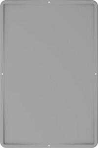 Surplus Euronorm-Auflagedeckel grau, 60 x 40 cm