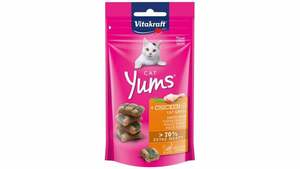 Vitakraft Katzensnack Cat Yums® + Huhn & Katzengras