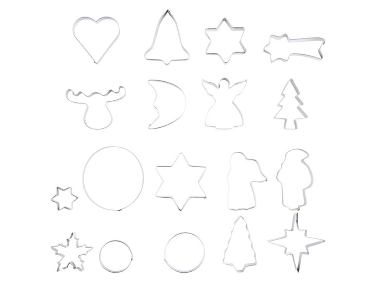 Bild 1 von zenker Weihnachtsbäckerei Ausstecherbox, 19-teilig