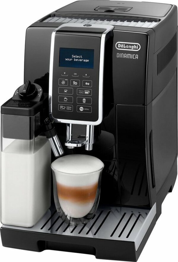 Bild 1 von De'Longhi Kaffeevollautomat Dinamica ECAM 356.57.B, mit 4 Direktwahltasten, Kaffeekannenfunktion