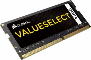 Corsair »ValueSelect 4 GB (1 x 4 GB) DDR4 SODIMM 2133 MHz C15« Laptop-Arbeitsspeicher