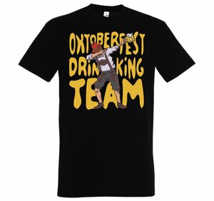 Youth Designz Print-Shirt »Oktoberfest Drinking Team Herren T-Shirt« mit lustigem Spruch und Trachten Print