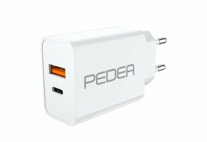 PEDEA »USB-PD-Schnellladegerät 20W« Smartphone-Ladegerät (1-tlg)